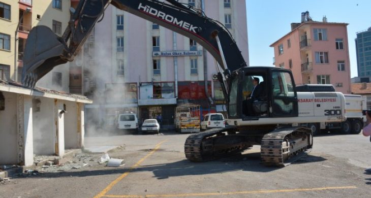 Eski Terminalde Kentsel Dönüşüm Başladı