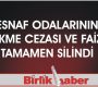 Esnaf Odalarının Gecikme Cezası ve Faizleri Tamamen Silindi