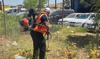 Evren Sanayi Sitesi’nde park çalışmaları başladı