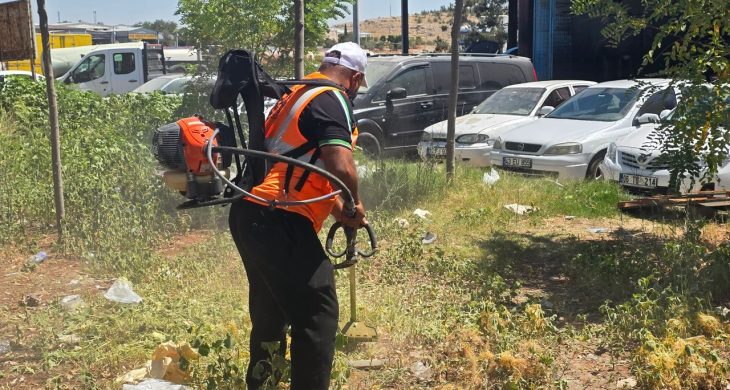 Evren Sanayi Sitesi’nde park çalışmaları başladı