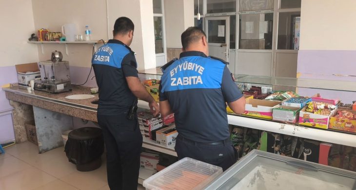 Eyyübiye Belediyesi’nden okul kantinlerinde sıkı denetim