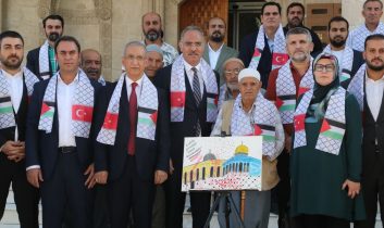 Eyyübiye’de Filistin’e destek resim sergisi