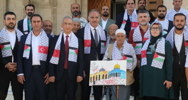 Eyyübiye’de Filistin’e destek resim sergisi