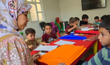 Eyyübiye’de kadınlar kursta çocuklar kreşte