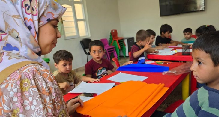 Eyyübiye’de kadınlar kursta çocuklar kreşte