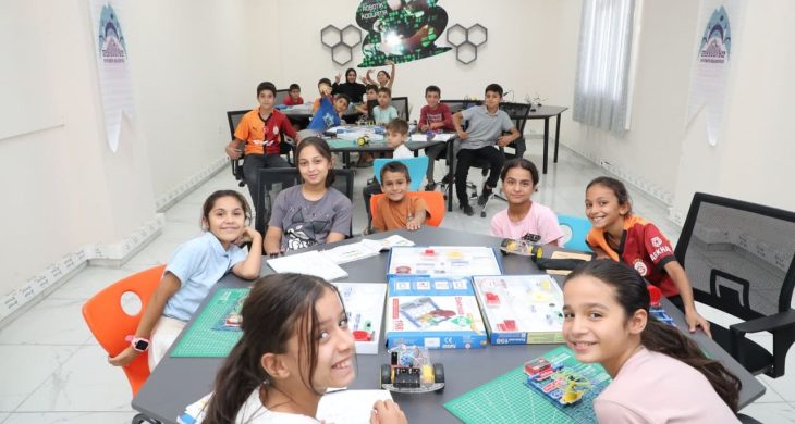 Geleceğin teknoloji liderleri Eyyübiye’de yetişiyor