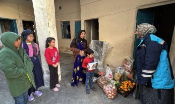 Eyyübiye’de yetim evleri şen oldu