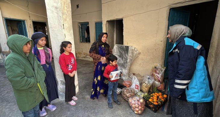 Eyyübiye’de yetim evleri şen oldu