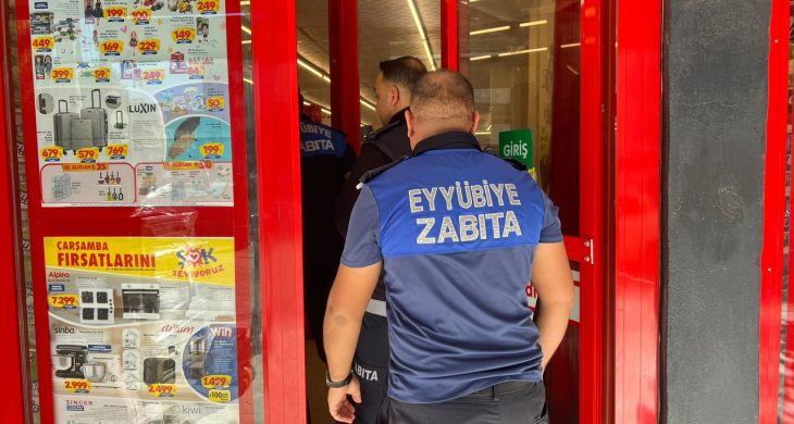 Eyyübiye’de zabıta hız kesmiyor