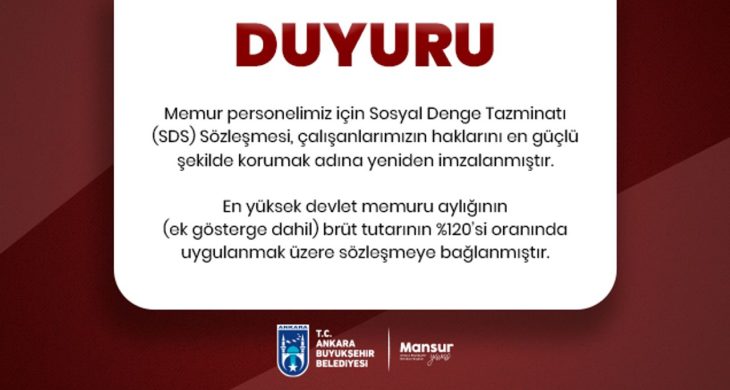 ABB’de memurlar için sds sözleşmesi yeniden imzalandı