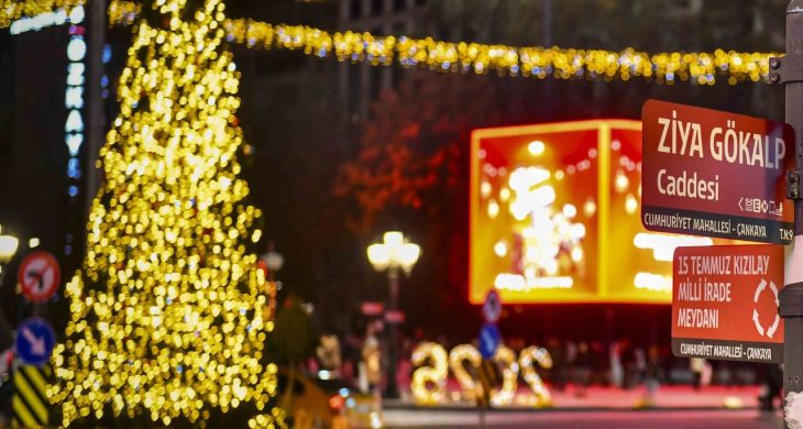 Ankara 2026’yı ışıl ışıl karşılıyor