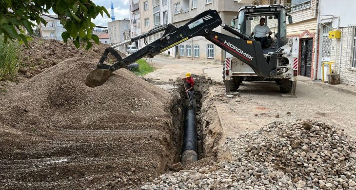 Fatsa Şerifiye’ye yağmur suyu hattı