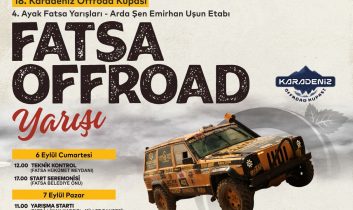 Fatsa’da offroad heyecanı yaşanacak