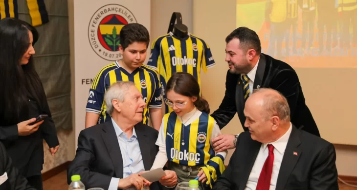 FB’nin efsane Başkanı Yıldırım’a Düzce’de sevgi seli