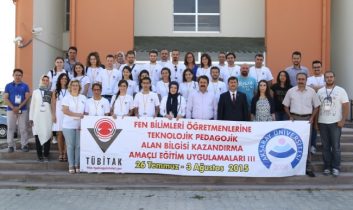 Fen Bilimleri Öğretmenleri Proje İçin ASÜ’de