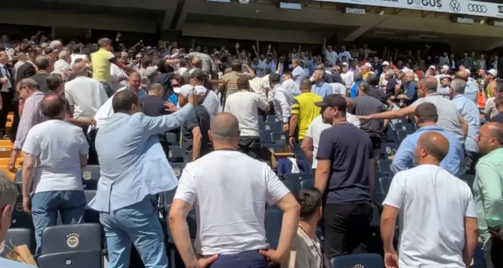 Fenerbahçe genel kurulu öncesi gergin anlar