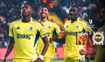 Fenerbahçe, Kayseri deplasmanında kritik virajda