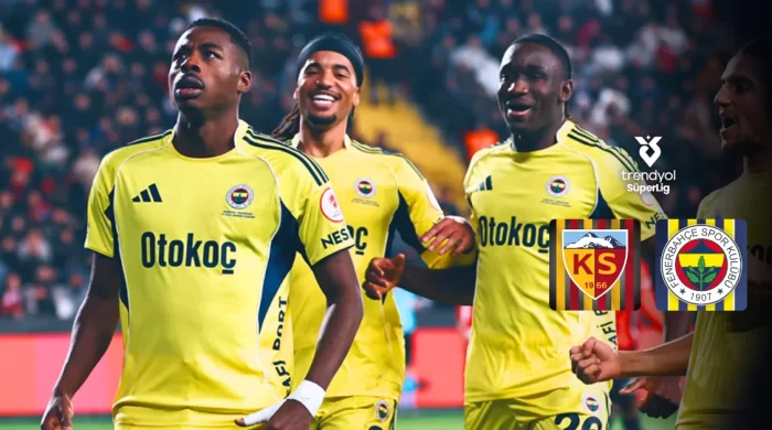 Fenerbahçe, Kayseri deplasmanında kritik virajda