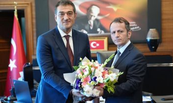 Belediye Başkanı Fuat Köse’den yeni Emniyet Müdürü Ferhat Aktaş’a ziyaret