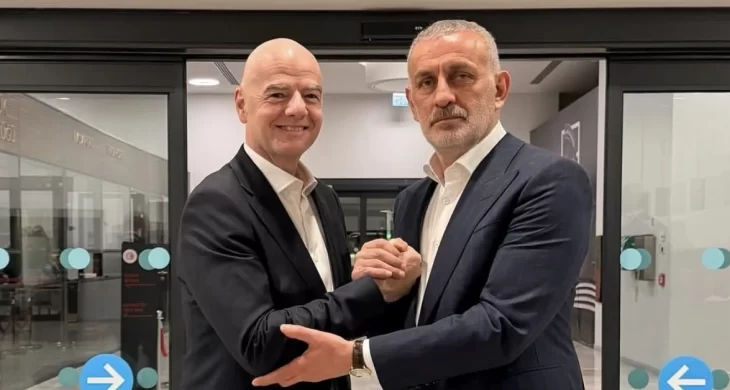 FIFA Başkan Infantino: Kalbim Türkiye ile atıyor