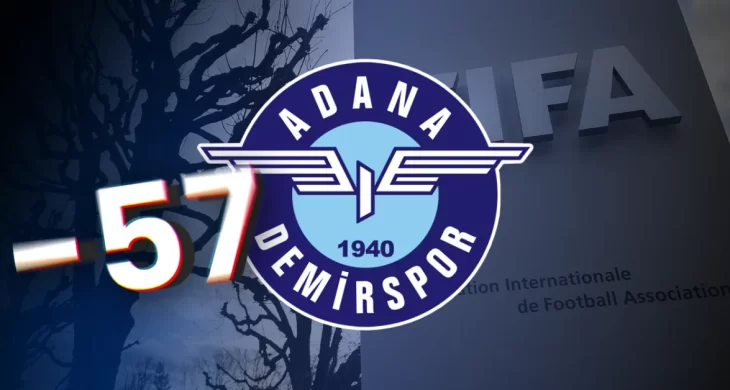 FIFA’dan Adana Demirspor’a 6 puan daha silme cezası