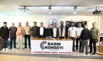 Bingöl Basın Konseyi ilk genel kurulunu yaptı