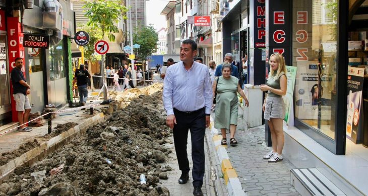 Fuat Köse doğalgaz çalışmalarını yerinde izledi