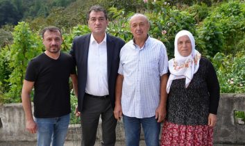 Fuat Köse Emrah Usta’nın ailesine destek ziyareti yaptı