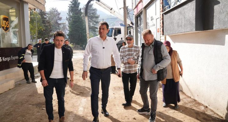 Başkan Fuat Köse sahada hizmetleri denetledi