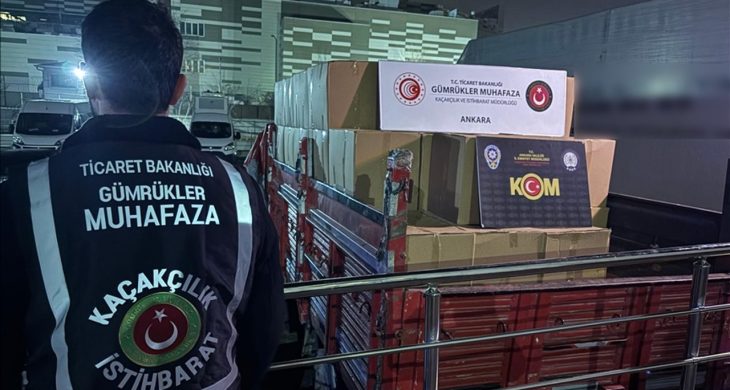 Gümrüklerde 74,8 milyar liralık kaçak eşya yakalandı