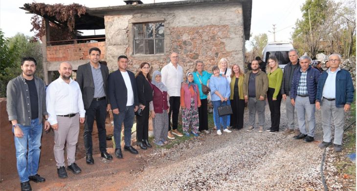 Alanya’da ihtiyaç sahibi aileye konteyner ev desteği