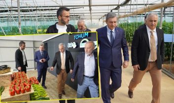 Antalya Valisi Şahin’den ANAMAS Tohum’a ziyaret