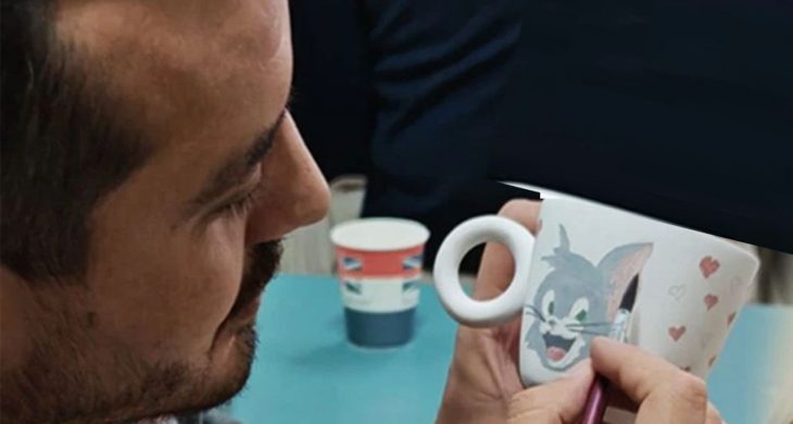 Keçiborlu seramik atölyesi öğrencilerden yoğun ilgi gördü