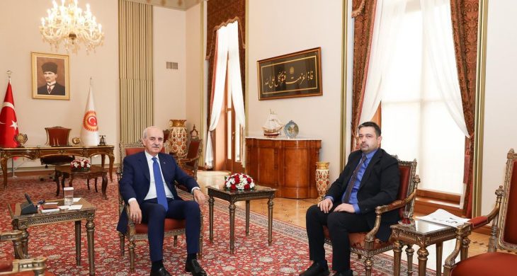 TİMBİR Başkan Vekili Altıparmak’tan TBMM Başkanı Kurtulmuş’a ziyaret