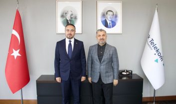 Bakan Yardımcısı Demiralp’ten Türk Telekom Genel Müdürü Şahin’e ziyaret