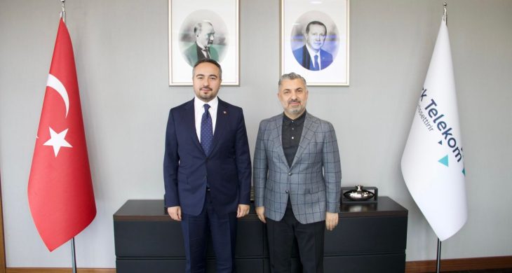 Bakan Yardımcısı Demiralp’ten Türk Telekom Genel Müdürü Şahin’e ziyaret