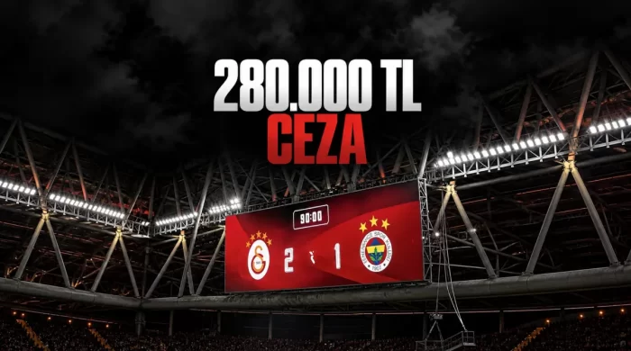 Galatasaray’a Fenerbahçe’nin 3 yıldızlı logosu nedeniyle 280 bin lira ceza