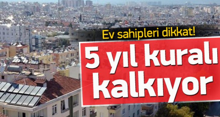 Gayrimenkul piyasasına 3 köklü değişiklik