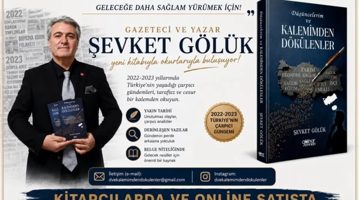 Gazeteci ve Yazar Şevket Gölük’ün yeni kitabı okuyucularla buluştu