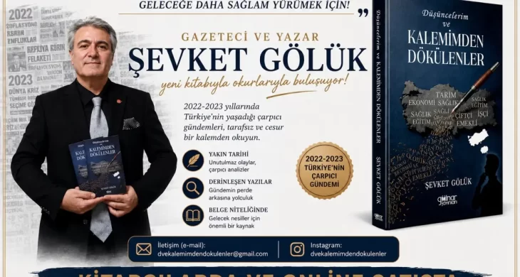 Gazeteci ve Yazar Şevket Gölük’ün yeni kitabı okuyucularla buluştu