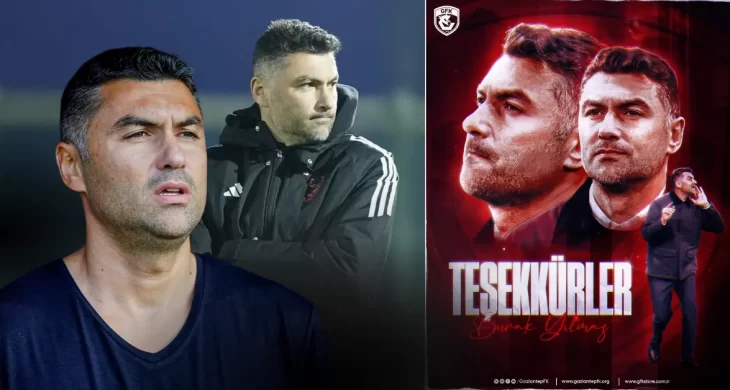 Gaziantep FK’da Burak Yılmaz dönemi sona erdi