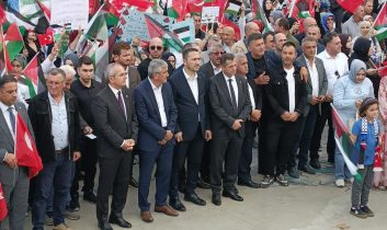 Akçakoca’dan “Gazze için” tek ses çıktı