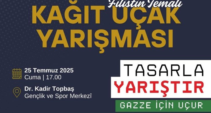 AGD Gaziosmanpaşa; Gazze için uçuruyoruz