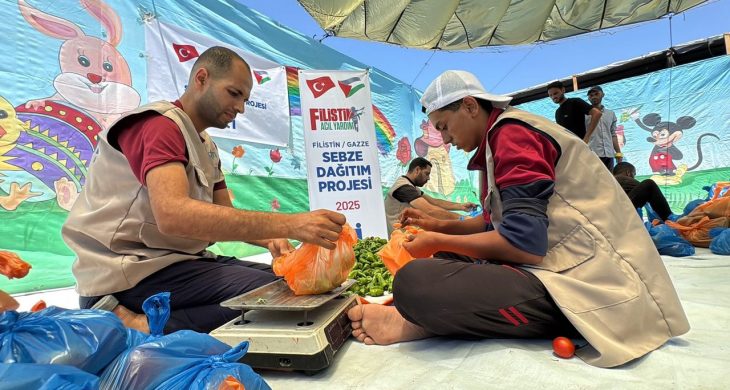 Yetim Vakfı Gazze’de iki yılda 2,3 milyon kişiye ulaştı