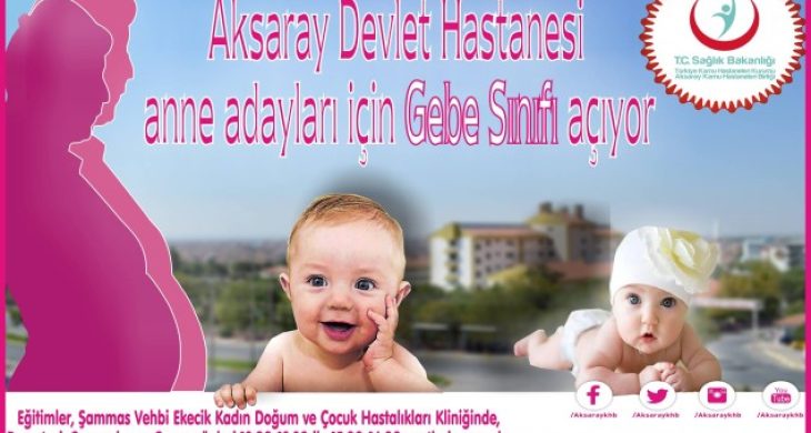 Anne adayları için gebe sınıfı açılıyor
