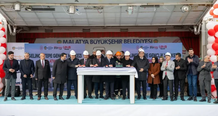 Gelinciktepe Gençlik Merkezi’nin temeli atıldı