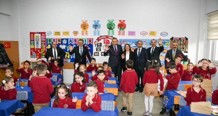 Başkan Genç, karne heyecanına ortak oldu