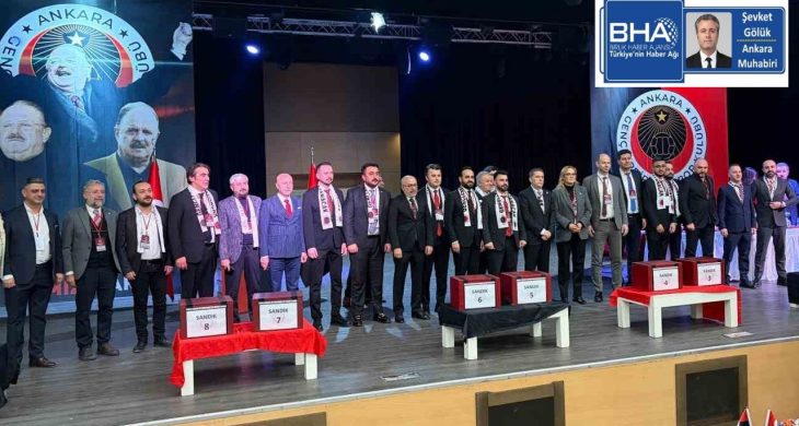 Gençlerbirliği Olağanüstü Genel Kurulunda Arda Çakmak yeniden başkan seçildi