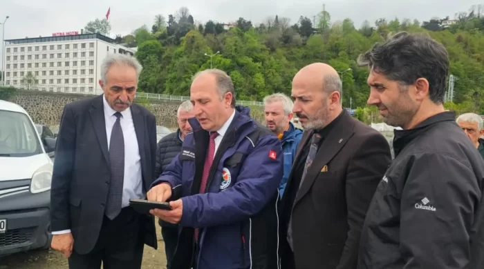 Genel Sekreter Yılmaz Boz, Arhavi yatırımlarını inceledi