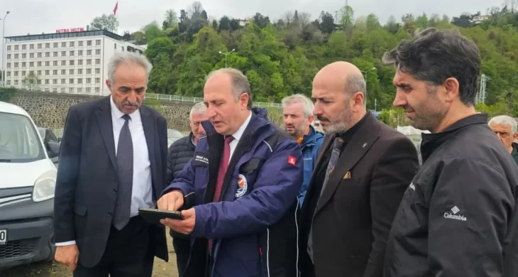 Genel Sekreter Yılmaz Boz, Arhavi yatırımlarını inceledi
